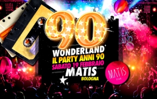 SABATO 19 FEBBRAIO 2022 | MATIS CLUB – BOLOGNA