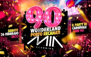 SABATO 26 FEBBRAIO 2022 | MIA CLUBBING – PORTO RECANATI