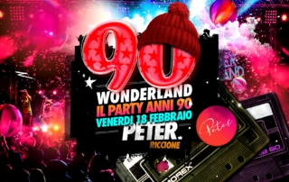 VENERDI’ 18 FEBBRAIO 2022 | PETER PAN – RICCIONE